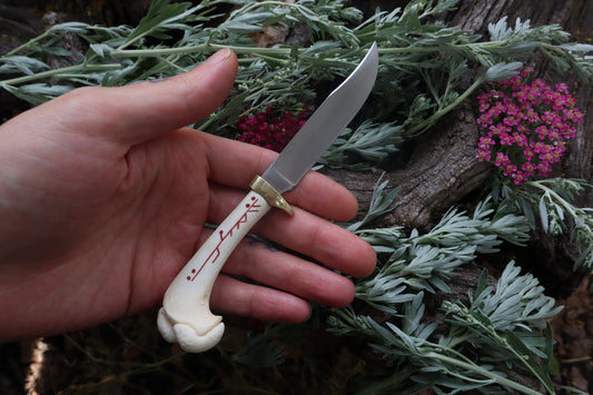 Freyja's Fawn Humerus Knife