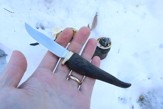 Goat Horn Ritual Set