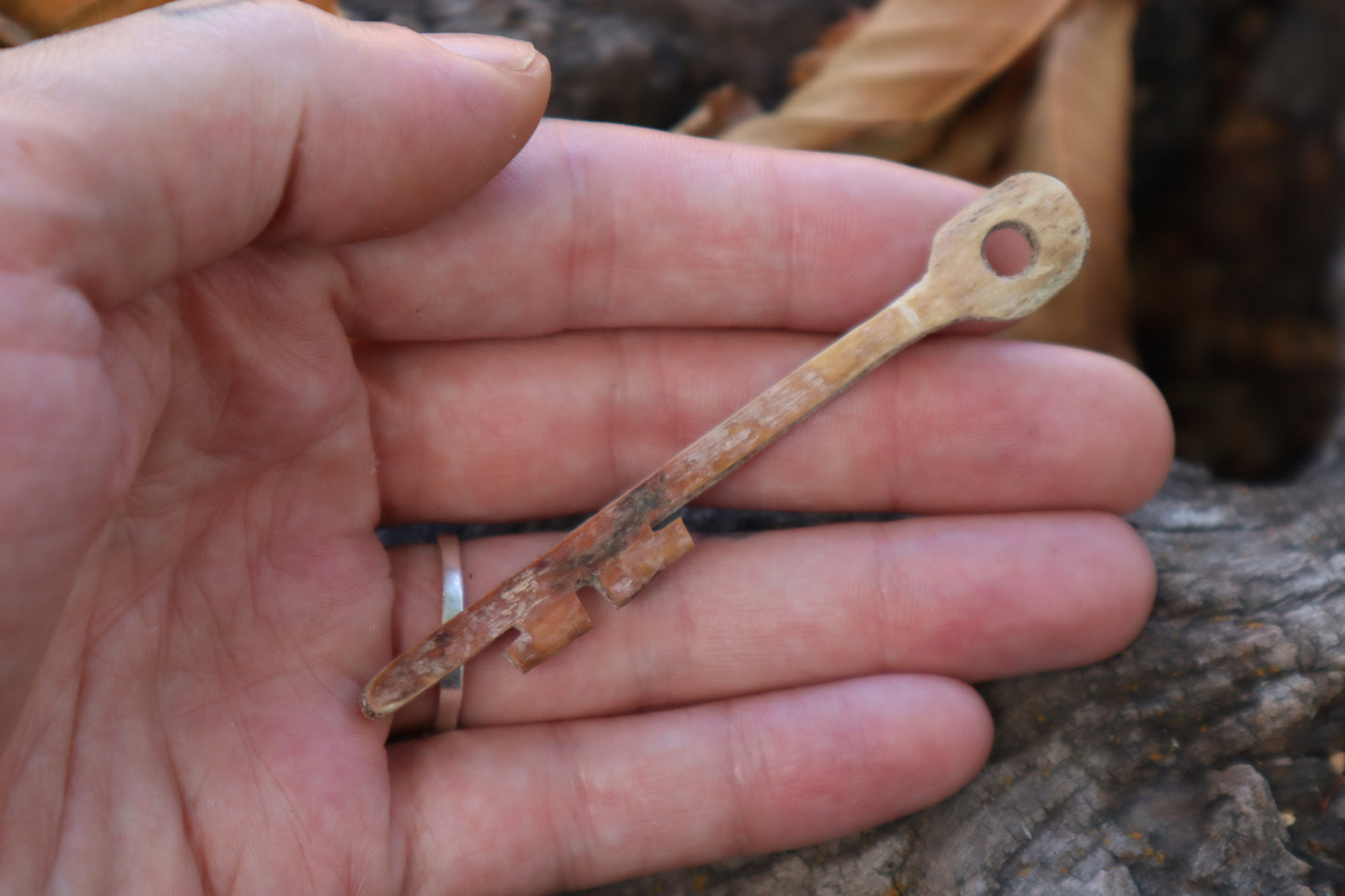 Great Pyrenees Bone Skeleton Key