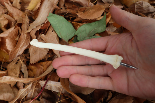 Bobcat Bone Calligraphy Pen