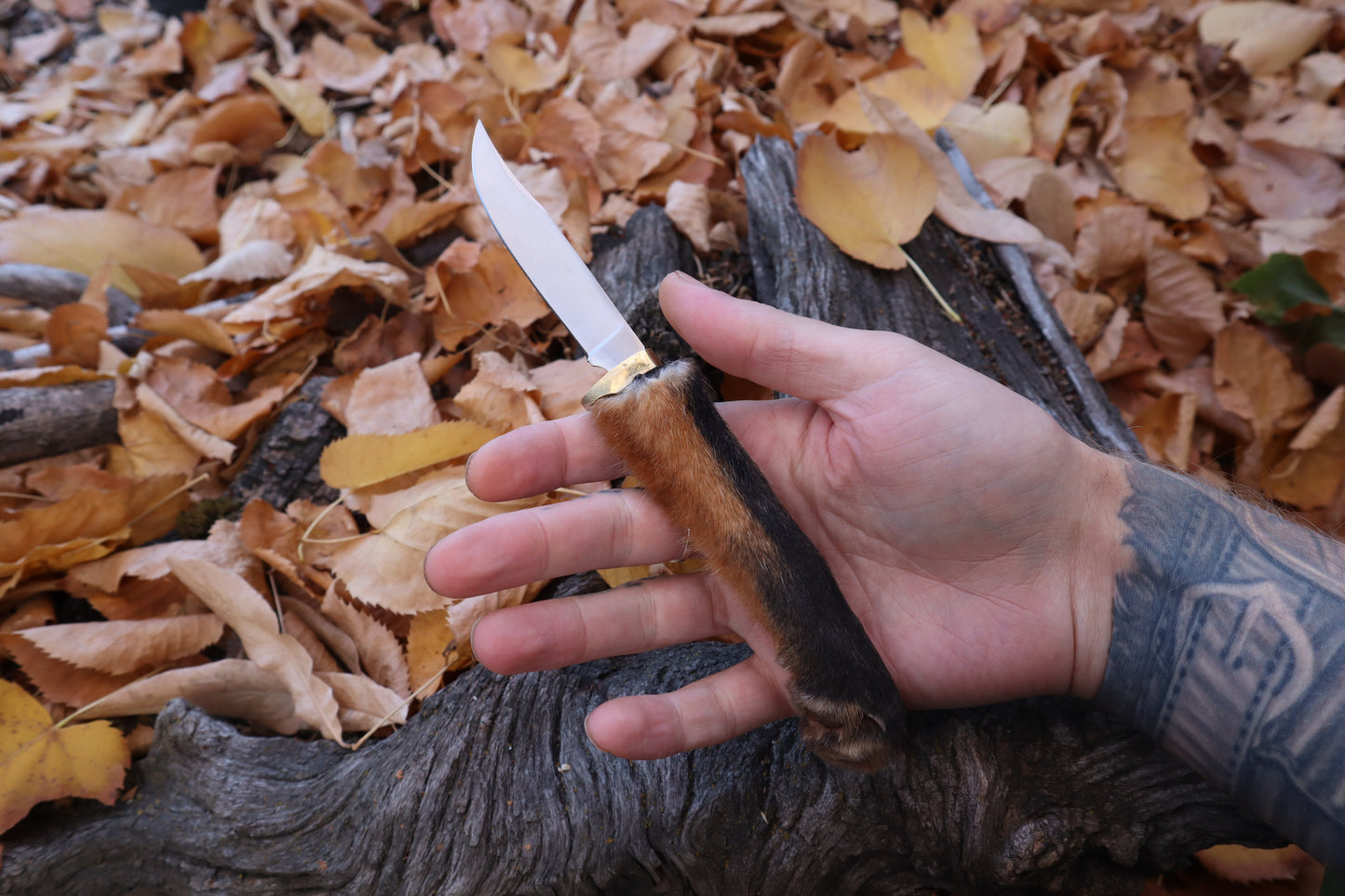 Red Fox Paw Knife
