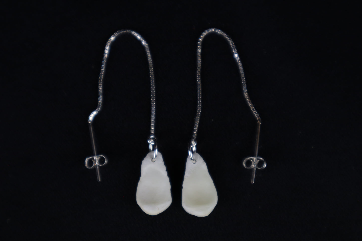 Red Fox Patella Earrings - .925 Silver