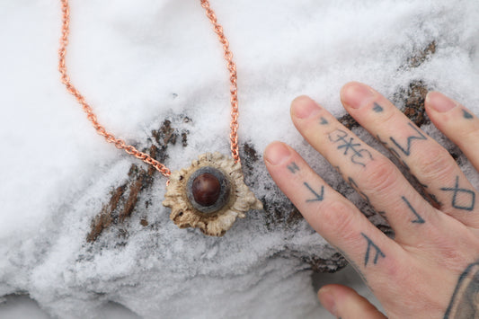 Whitetail Fawn Eyeball Talisman