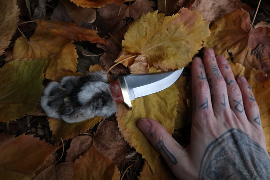 Bobcat Paw Knife
