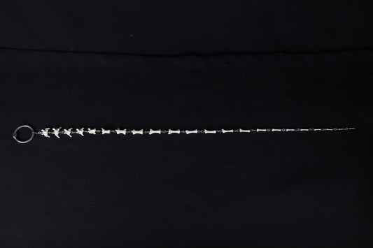 Fluid Domestic Cat Tail Articulation with Ouroboros Ring