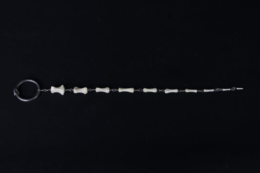 Fluid Whitetail Deer Tail Articulation with Ouroboros Ring