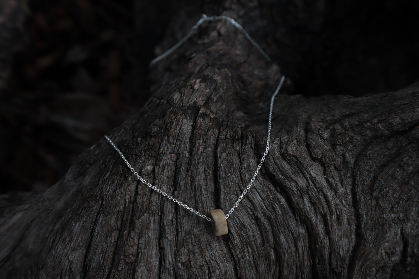 German Shepherd Rib Pendant Necklace