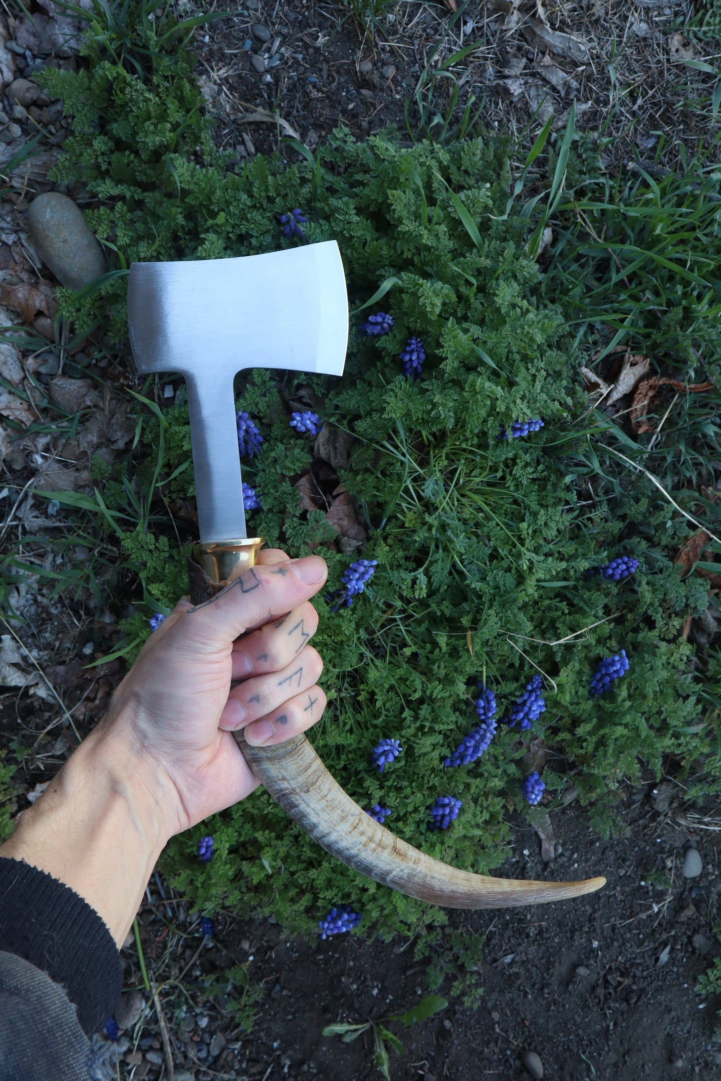 Goat Horn Hatchet