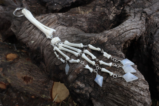Red Fox Arm Fluid Articulation with Moonstone "Claws"