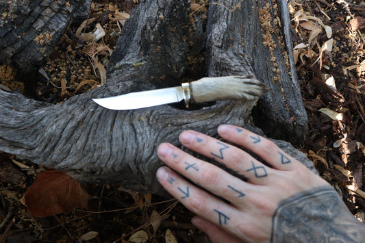 Raccoon Paw Knife