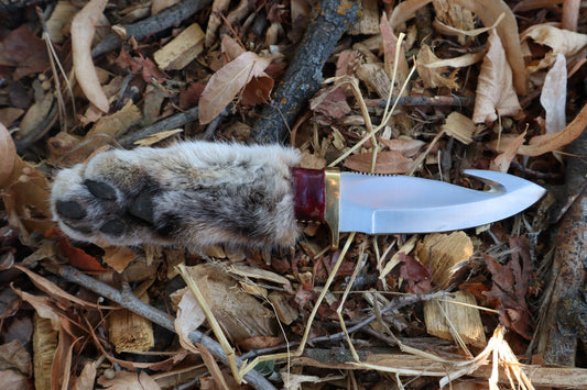 Bobcat Paw Knife