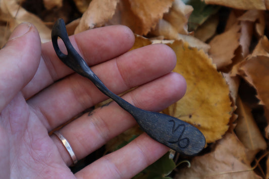 The Ladle of Light - Goat Horn Offering Spoon