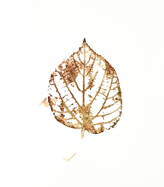 Reserved for Ash - Gray Wolf Blood Bass Wood Leaf Print