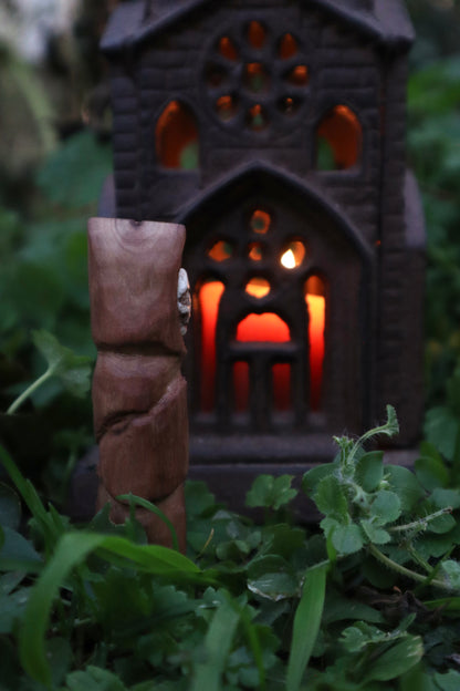 Black Walnut and Goat Skull Chaos Monk