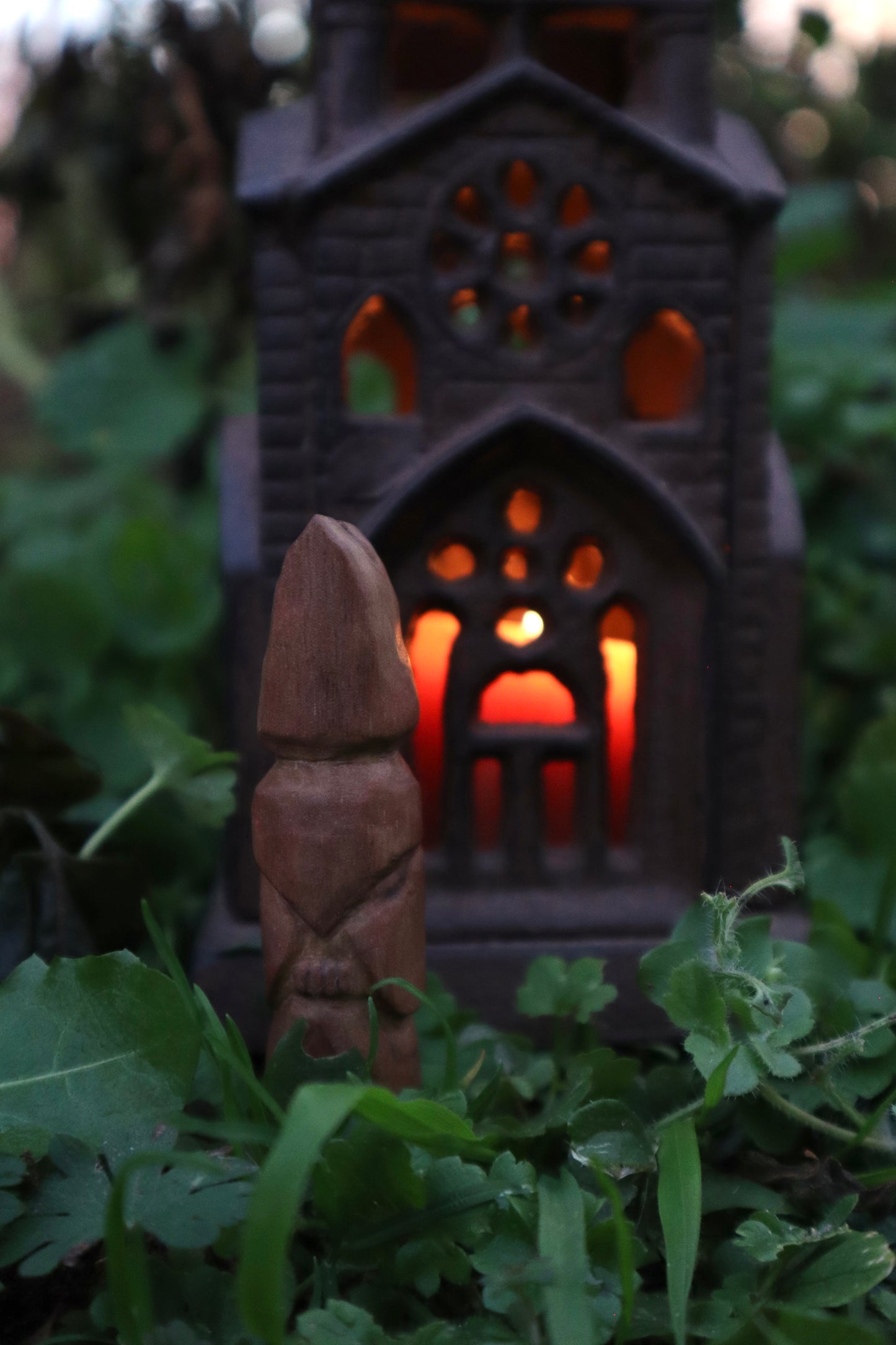 Black Walnut and Goat Skull Chaos Monk