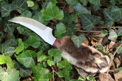 Bobcat Paw Knife