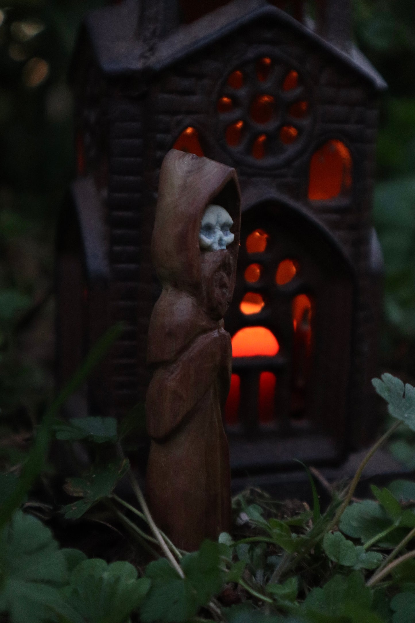 Black Walnut and Goat Skull Chaos Monk