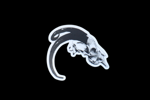 Goat Skull Sticker