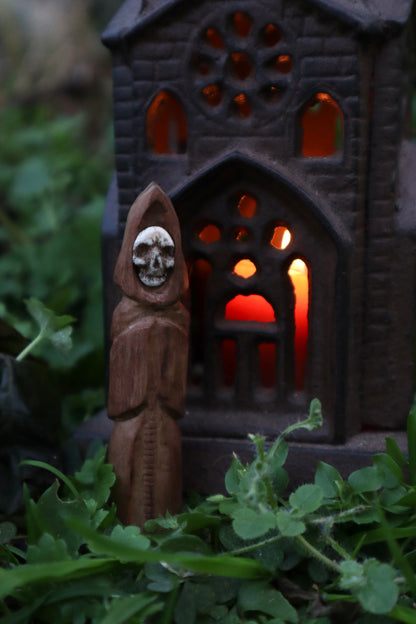 Black Walnut and Goat Skull Chaos Monk