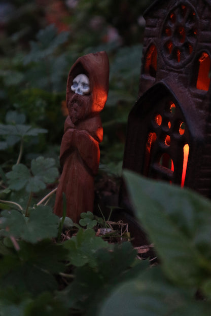 Black Walnut and Goat Skull Chaos Monk