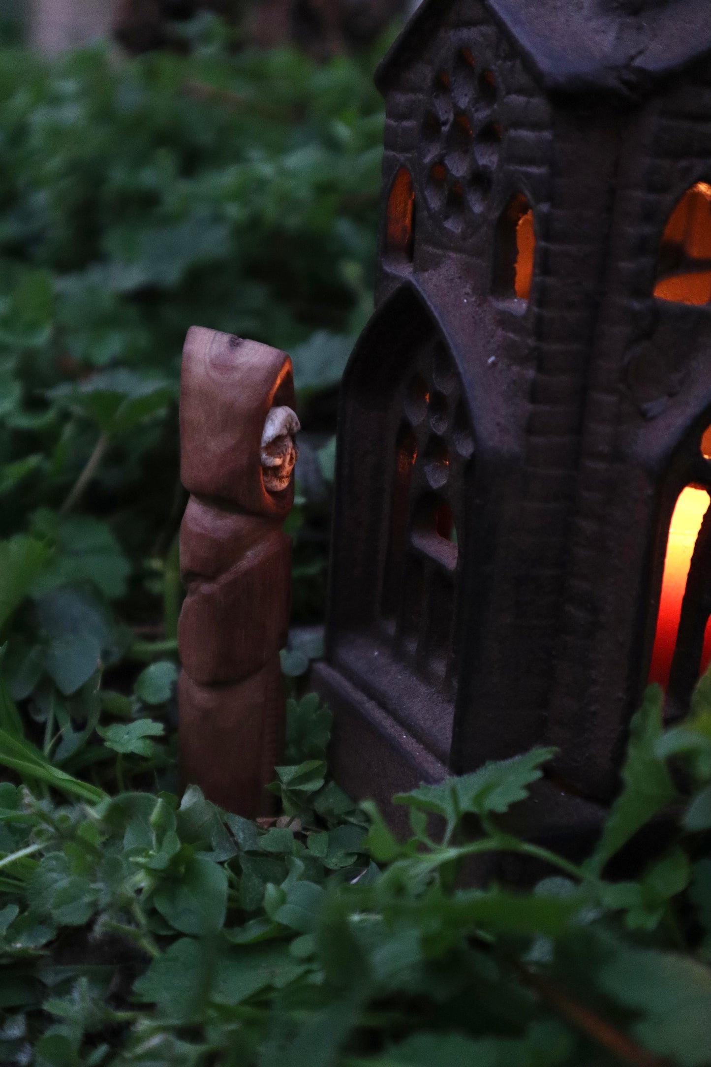 Black Walnut and Goat Skull Chaos Monk