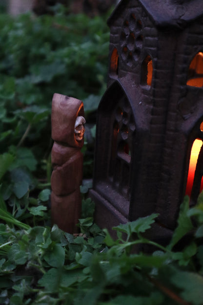 Black Walnut and Goat Skull Chaos Monk