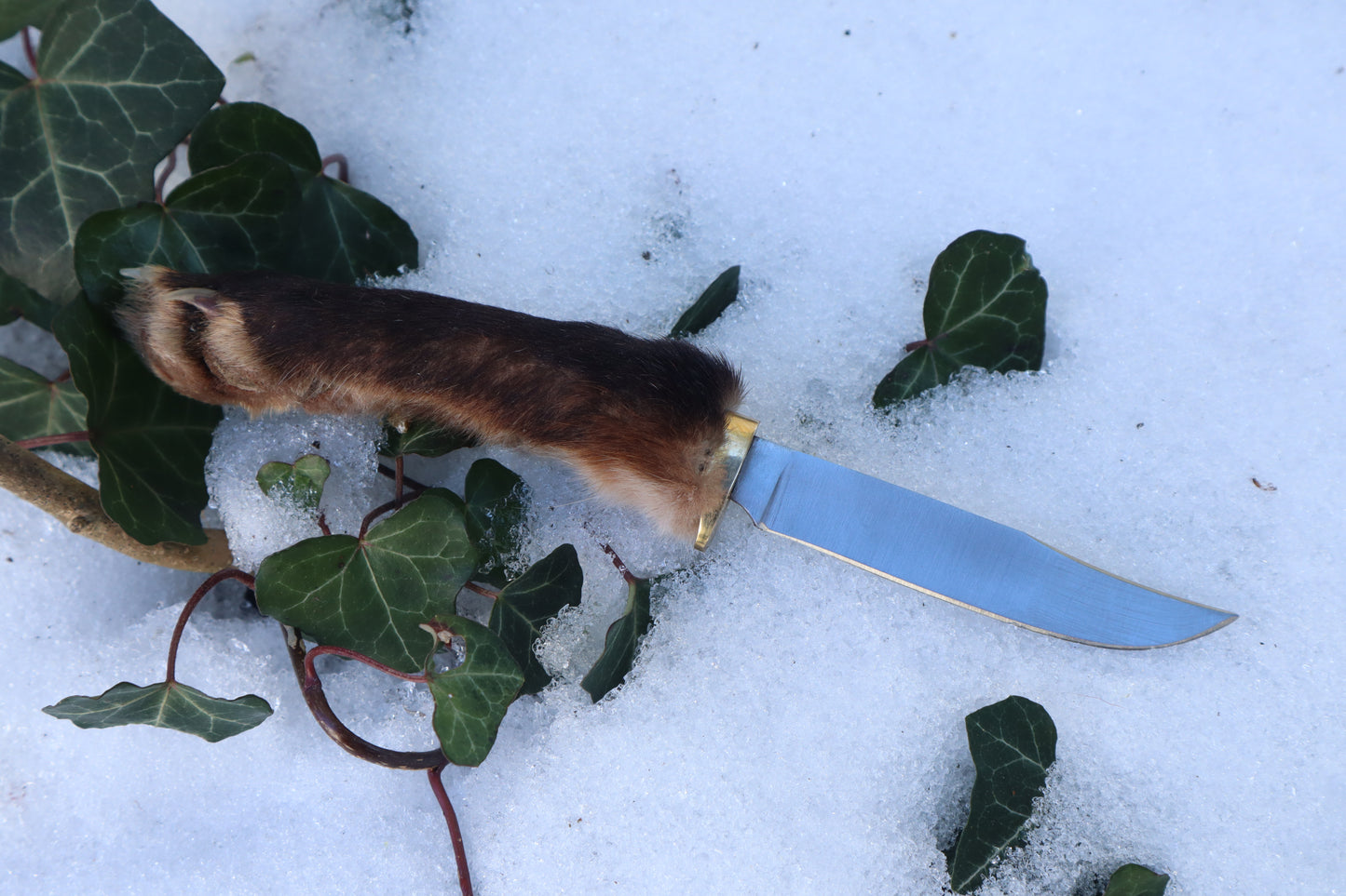 Red Fox Paw Knife