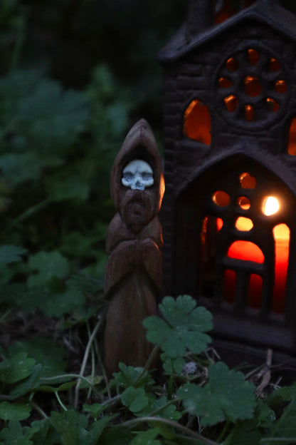 Black Walnut and Goat Skull Chaos Monk