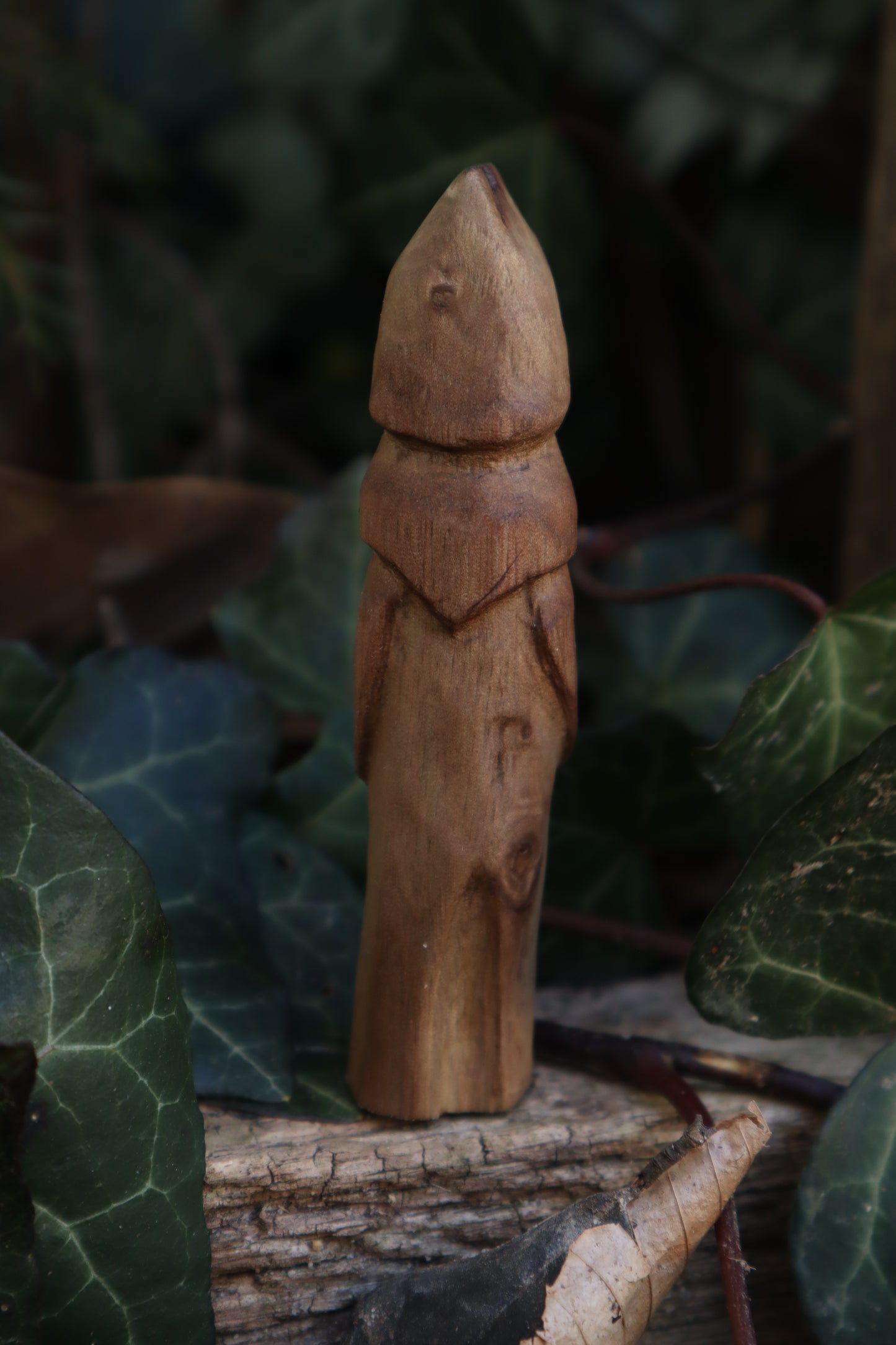 Reserved for Tommy - Black Walnut and Goat Skull Chaos Monk