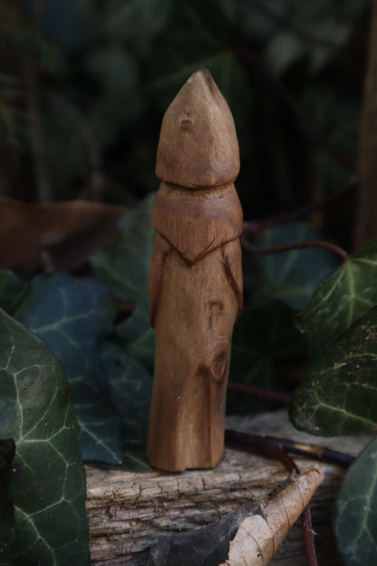 Reserved for Tommy - Black Walnut and Goat Skull Chaos Monk