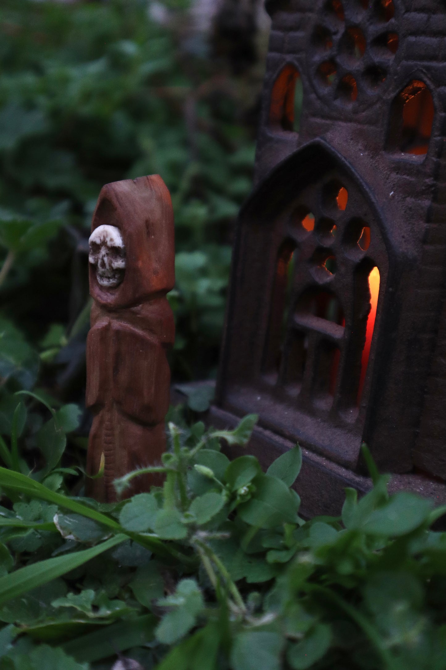 Black Walnut and Goat Skull Chaos Monk