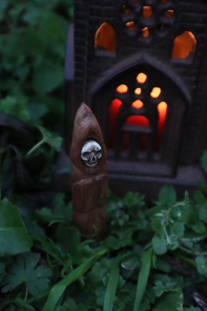 Black Walnut and Goat Skull Chaos Monk