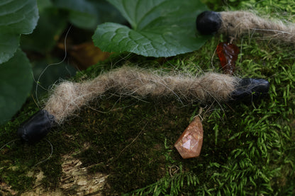 Reserved for Maddie - Mountain Lion Fur Braid