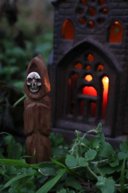 Black Walnut and Goat Skull Chaos Monk