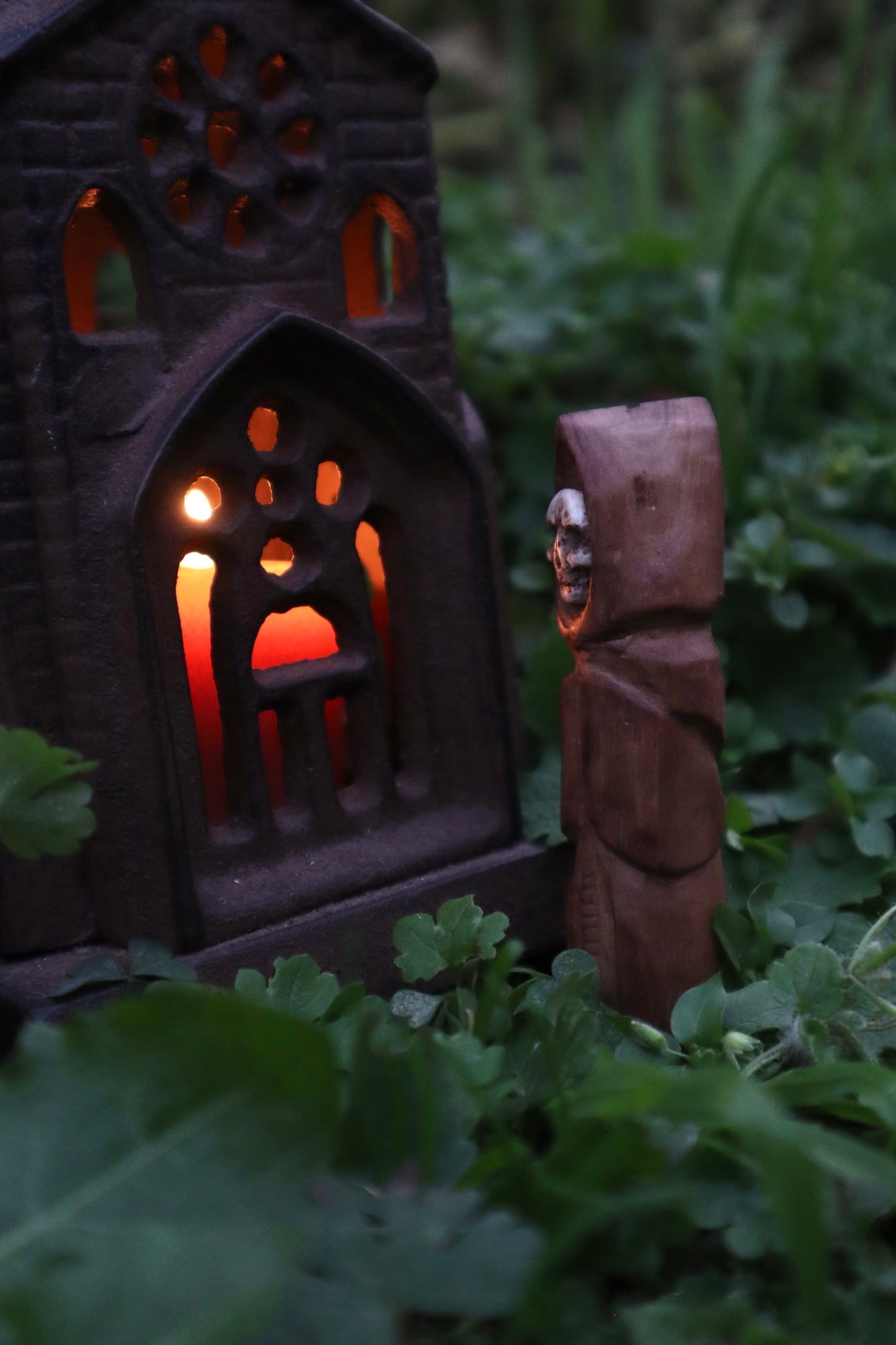 Black Walnut and Goat Skull Chaos Monk