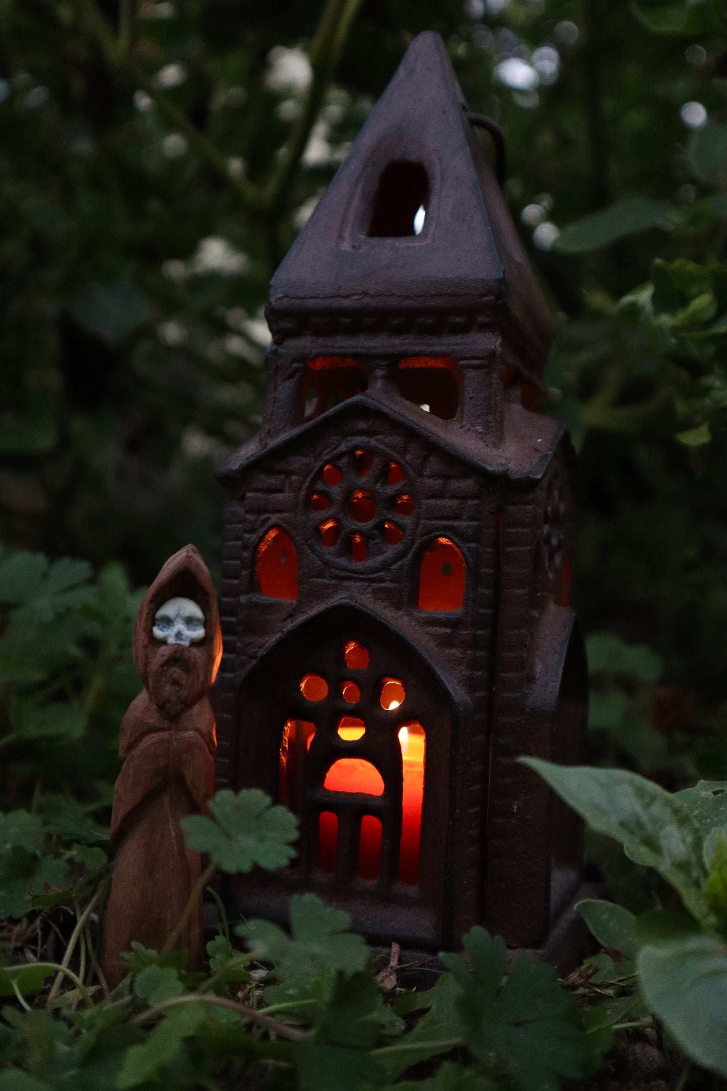 Black Walnut and Goat Skull Chaos Monk