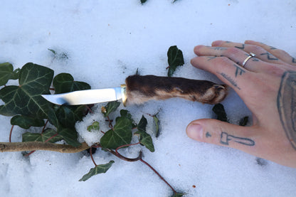 Red Fox Paw Knife