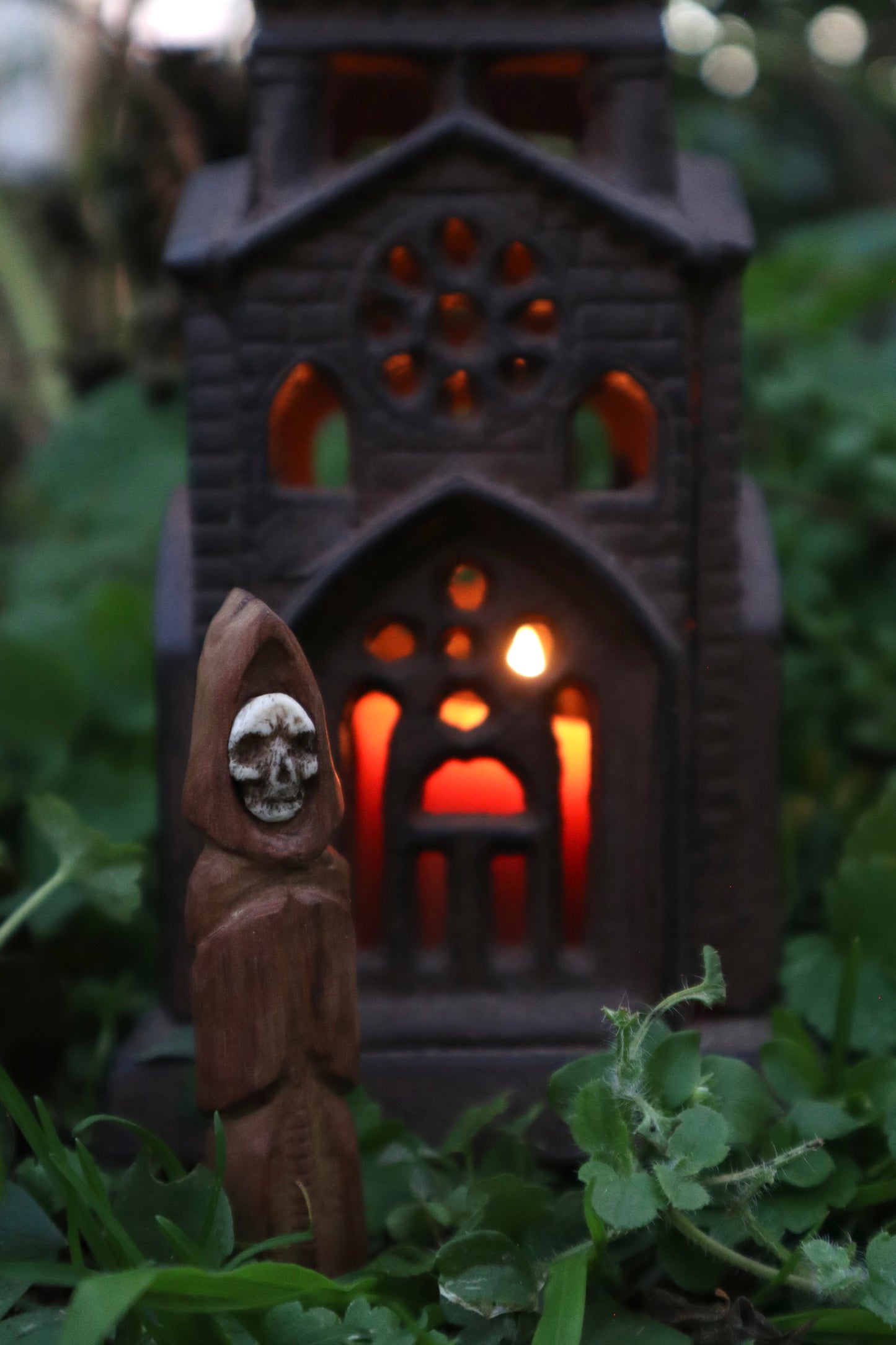 Black Walnut and Goat Skull Chaos Monk