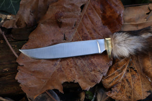 Reserved for Danielle - Red Fox Paw Knife