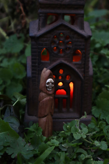 Black Walnut and Goat Skull Chaos Monk