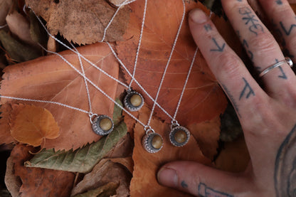 Kitten Eyeball Necklace