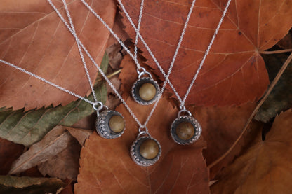 Kitten Eyeball Necklace