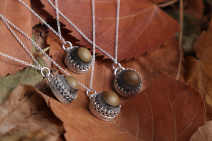 Kitten Eyeball Necklace