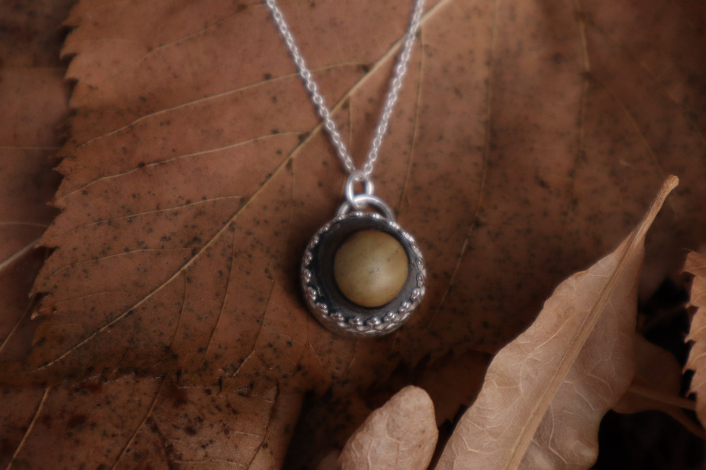 Kitten Eyeball Necklace