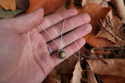 Kitten Eyeball Necklace