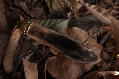 Red Fox Paw Keychain