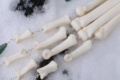 Fluid Wolf Paw Articulation with Tree Agate "Claws"