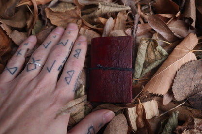 Pine Marten Leather Journal