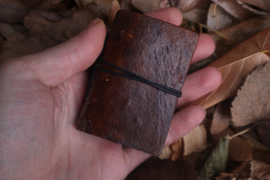 Pine Marten Leather Journal