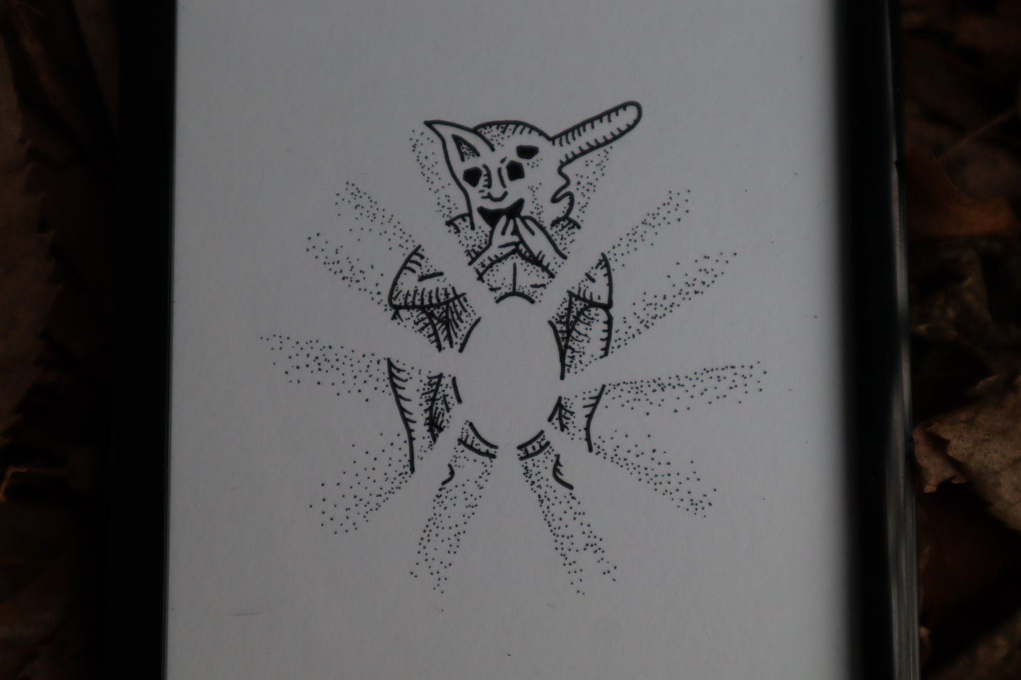 Luminous - Framed Original Drawing